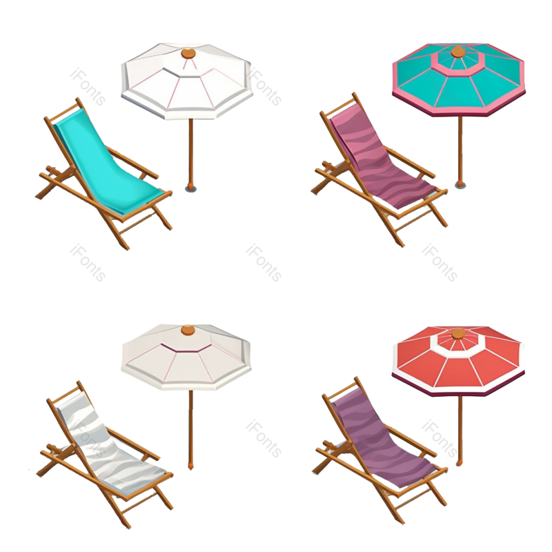 形状图片,户外元素,夏天PNG,海洋免抠素材